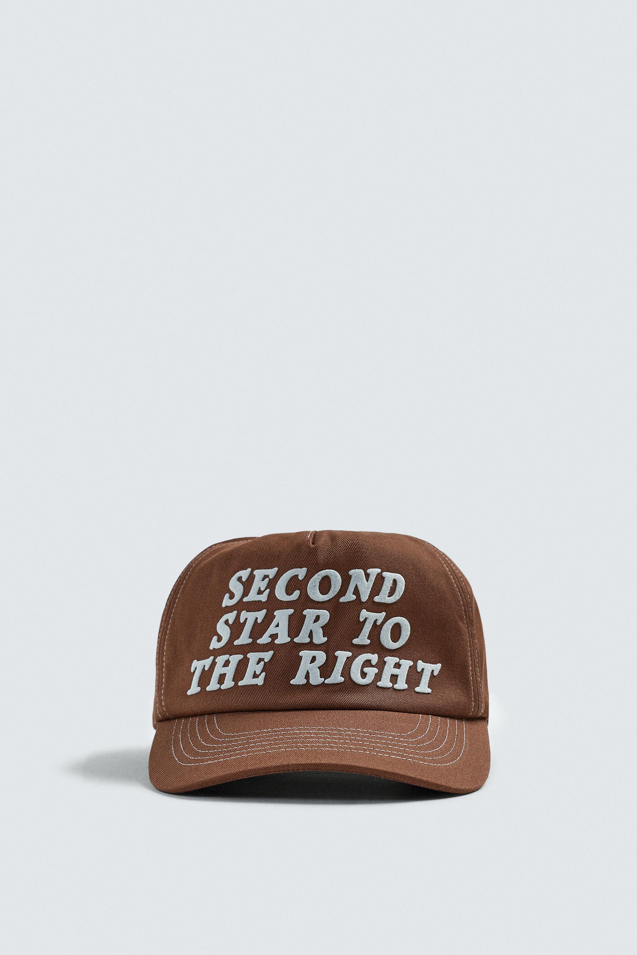 PETER PAN TEXT CAP HARRY LAMBERT FOR ZARA X DISNEY